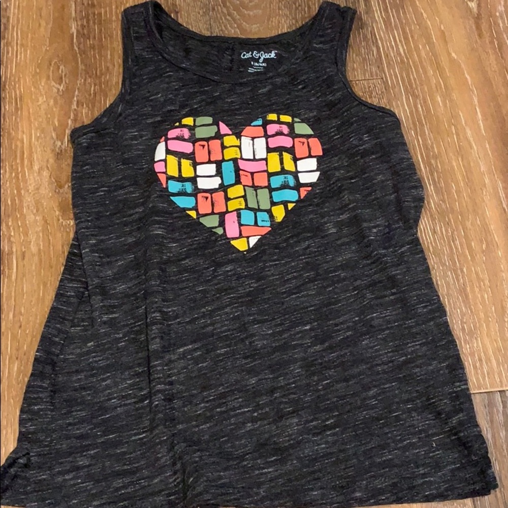 Multi Color Heart Tank - Picture 1 of 2